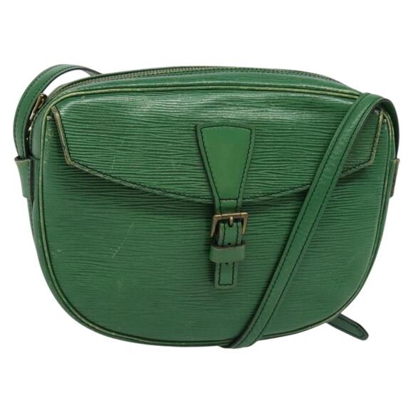 LOUIS VUITTON Epi Jeune Fille MM Shoulder Bag Green M52154 - Picture 1 of 16